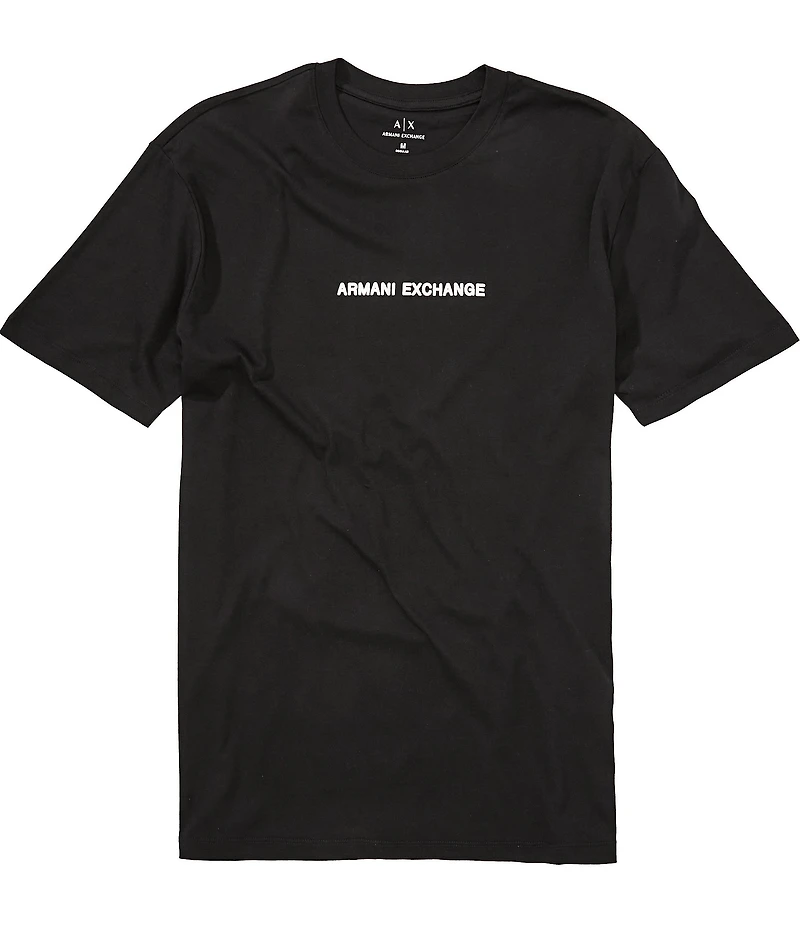 Armani Exchange Small Center Brand Logo Short Sleeve T-Shirt