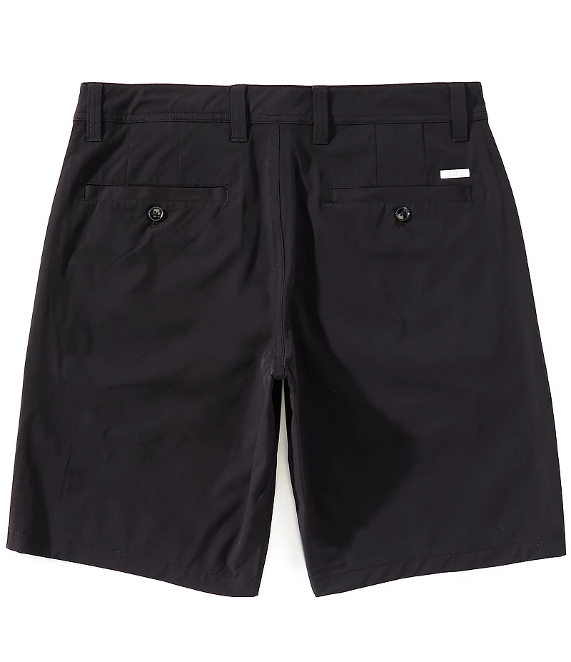 Armani Exchange Stretch Twill 8#double; Inseam Shorts