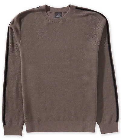 Armani Exchange Stripe Sleeve Sweater