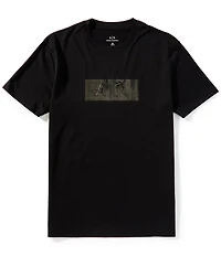 Armani Exchange Vinyl Box Logo Short Sleeve T-Shirt