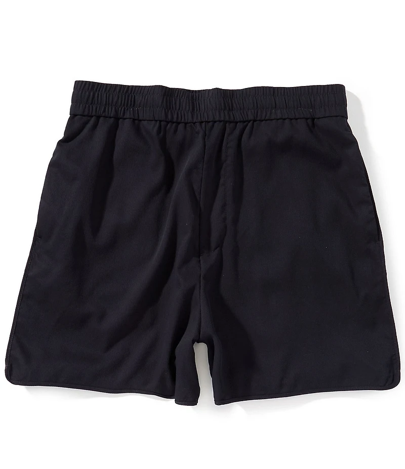 Armani Exchange Viscose Elastic 7#double; Inseam Shorts