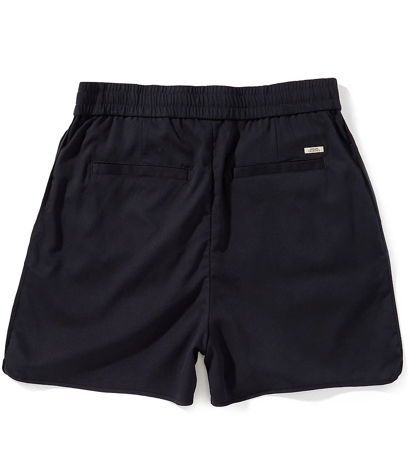 Armani Exchange Viscose Elastic 7#double; Inseam Shorts