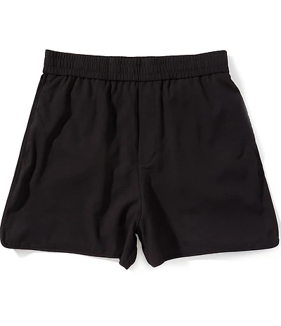 Armani Exchange Viscose Elastic 7#double; Inseam Shorts