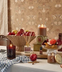 Aromatique Cinnamon Cider Foundry Glass Candle with Lid, 10 oz.