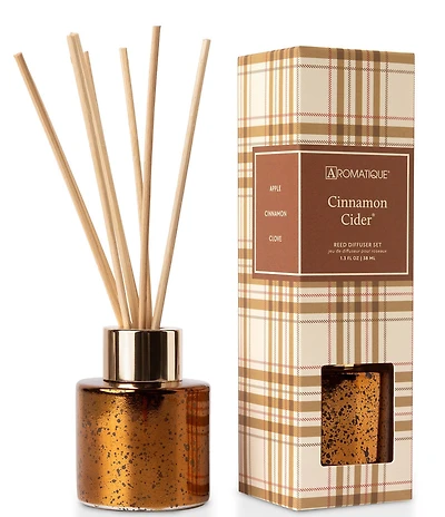 Aromatique Cinnamon Cider Mini Reed Diffuser Set