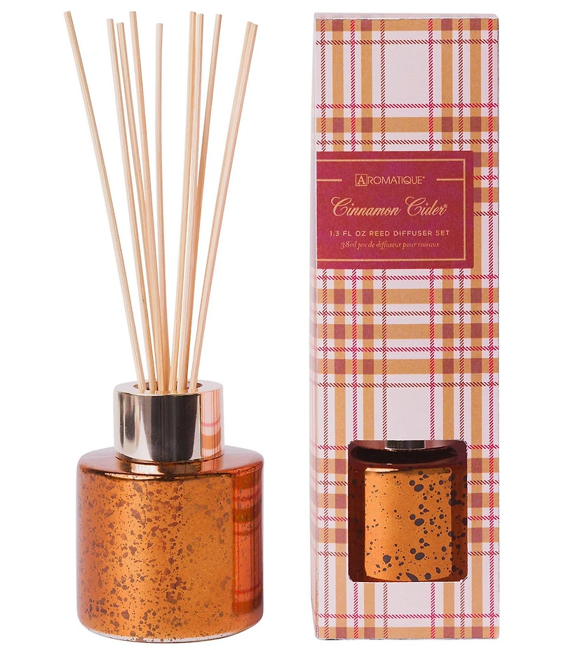 Aromatique Cinnamon Cider Mini Reed Diffuser Set