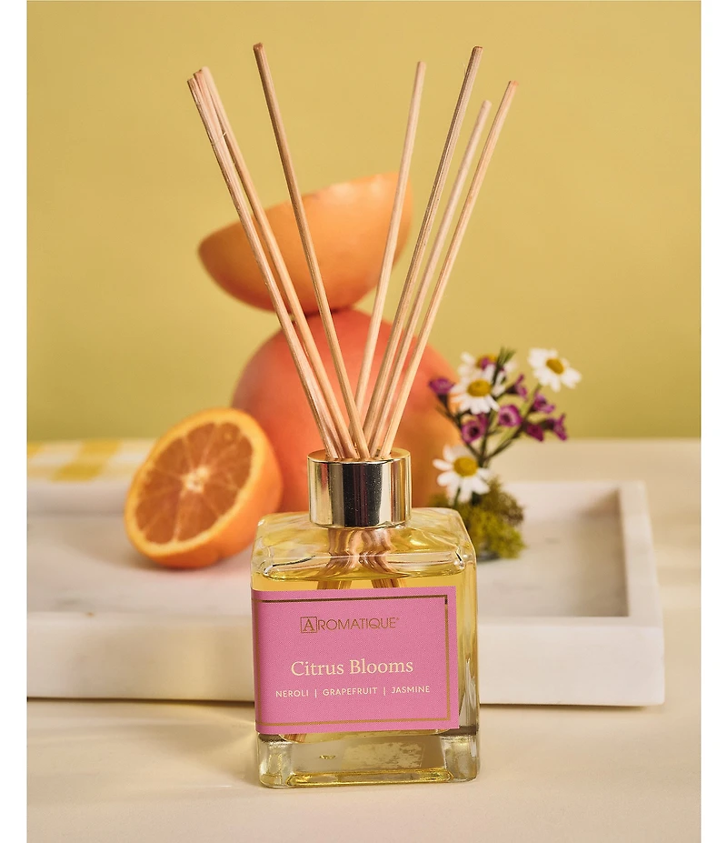 Aromatique Citrus Blooms Reed Diffuser Set