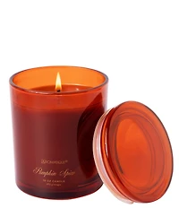 Aromatique Pumpkin Spice Foundry Glass Candle with Lid