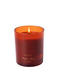 Aromatique Pumpkin Spice Foundry Glass Candle with Lid, 10 oz.