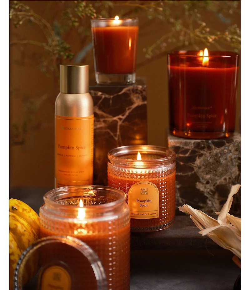 Aromatique Pumpkin Spice Votive Glass Candle
