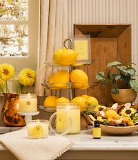 Aromatique Sorbet Textured Glass Candle, 15 oz.