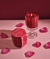 Aromatique Sugared Cherry Limited Edition Ribbed Glass Candle