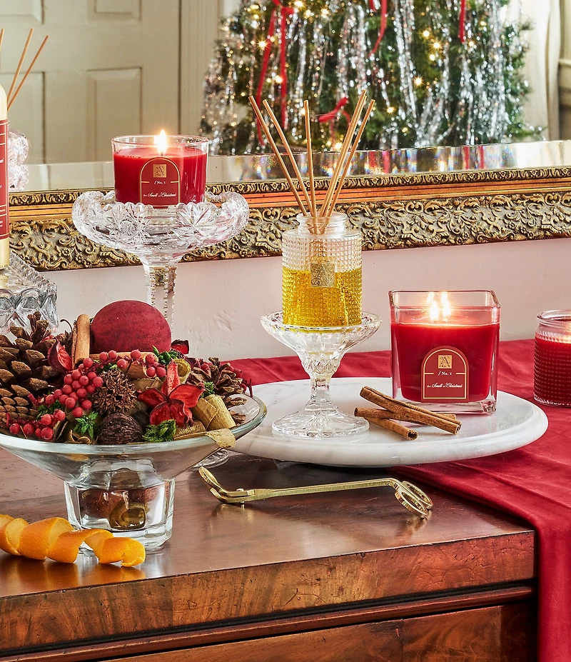 Aromatique The Smell of Christmas Cube Glass Candle