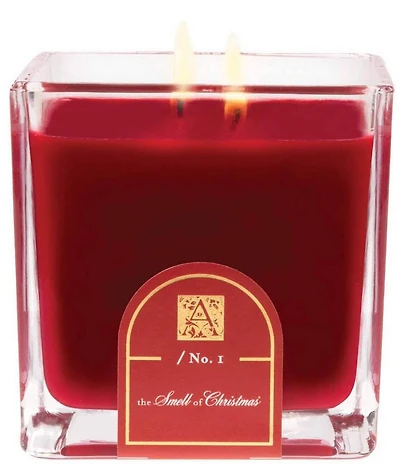 Aromatique The Smell of Christmas Cube Glass Candle