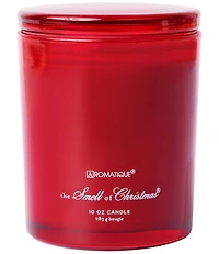 Aromatique The Smell of Christmas Foundry Glass Candle with Lid