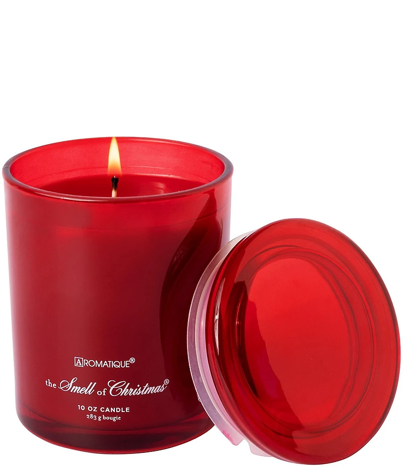 Aromatique The Smell of Christmas Foundry Glass Candle with Lid