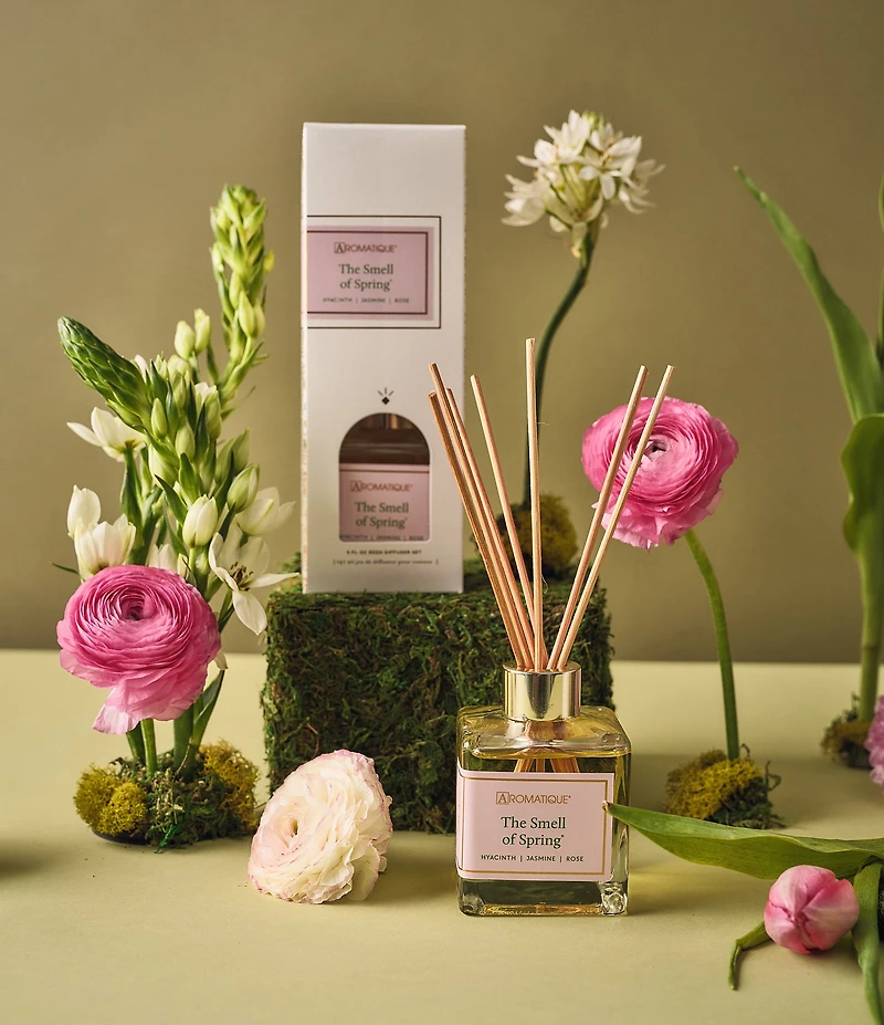 Aromatique The Smell of Spring Reed Diffuser Set
