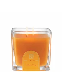 Aromatique Valencia Orange Cube Glass Candle, 12 oz.