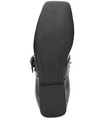 ASH Beverly Studded Leather Mary Jane Flats