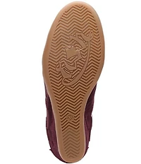 ASH Boradia Suede Lace Up High Wedge Sneakers