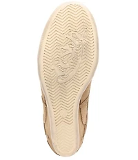 ASH Boradia Suede Lace Up High Wedge Sneakers