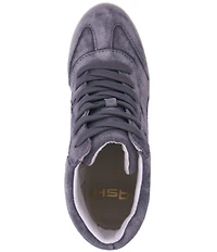 ASH Boradia Washed Suede High Top Wedge Sneakers