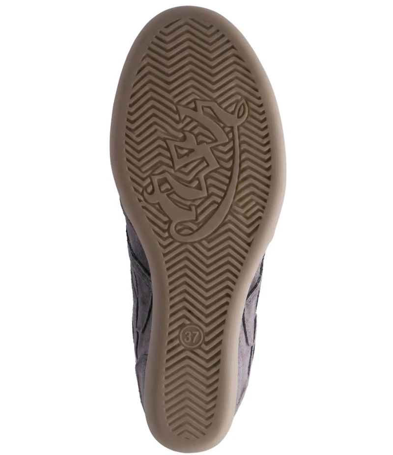 ASH Boradia Washed Suede High Top Wedge Sneakers