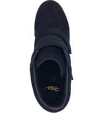 ASH Bowie 2.0 Suede Sporty Wedge Sneakers