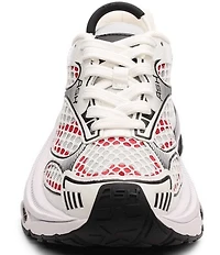 ASH Dragon Mesh Lace Up Platform Sneakers