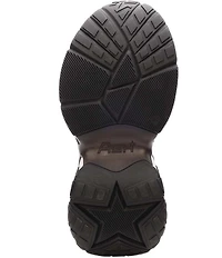 ASH Dragon Mesh Lace Up Platform Sneakers