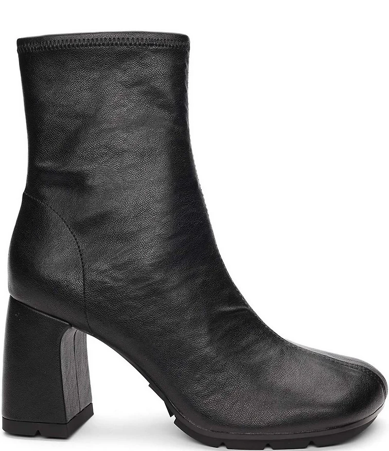 ASH Eclat Bis Stretch Block Heel Booties