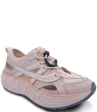 ASH Explore Sporty Leather Cut Out Chunky Sole Sneakers