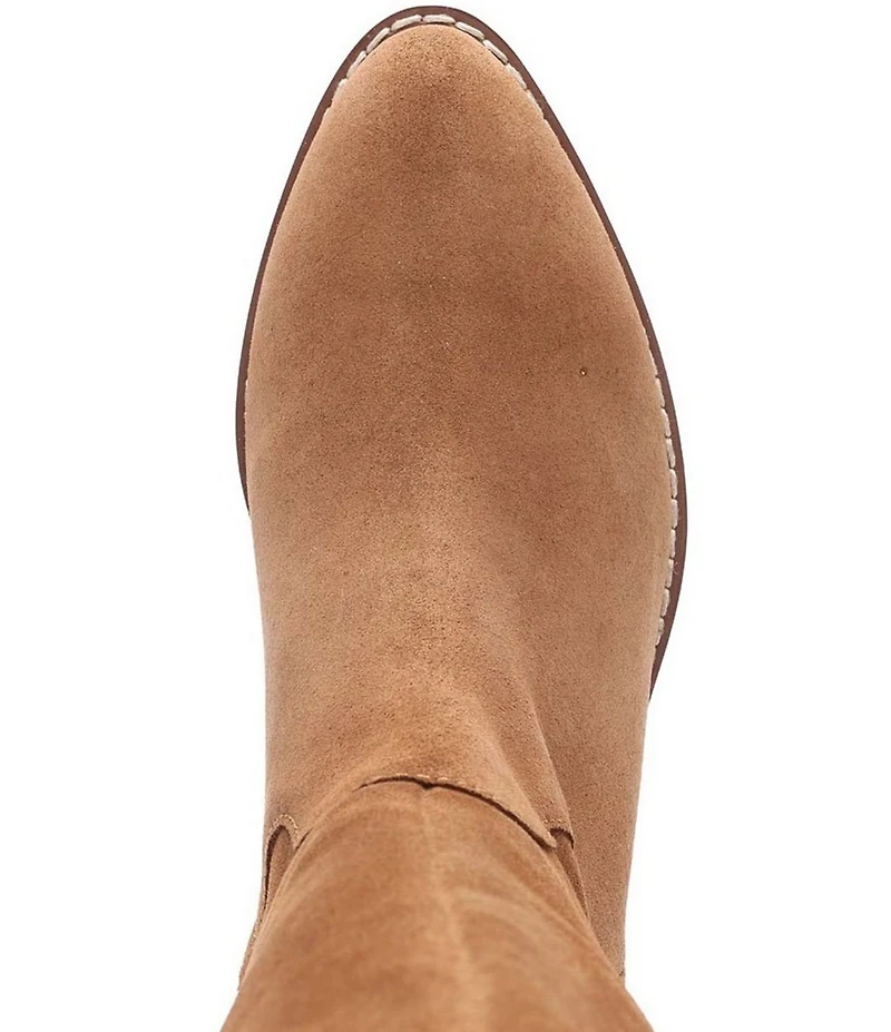 ASH Jocelyn Suede Hidden Wedge Tall Boots