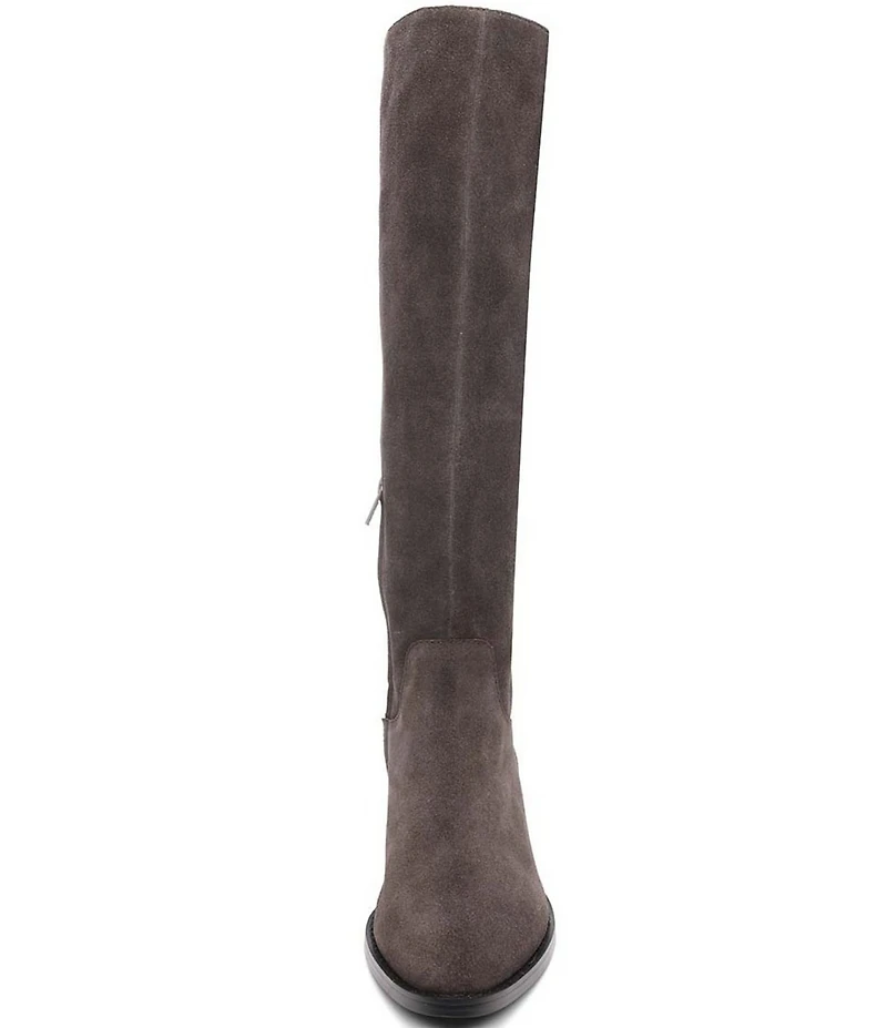 ASH Jocelyn Suede Hidden Wedge Tall Boots