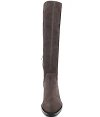 ASH Jocelyn Suede Hidden Wedge Tall Boots