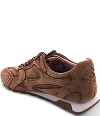 ASH Kasar Washed Suede Lace Up Sneakers