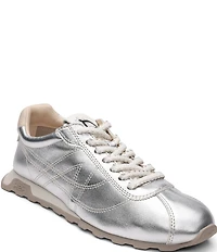 ASH Kill Bill Metallic Leather Lace Up Sneakers