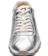 ASH Kill Bill Metallic Leather Lace Up Sneakers