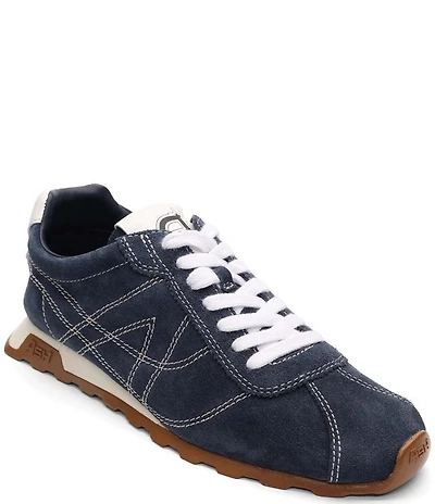 ASH Kill Bill Suede and Leather Lace Up Sneakers