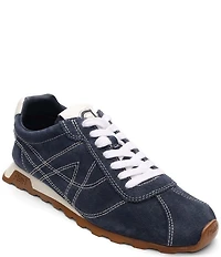 ASH Kill Bill Suede and Leather Lace Up Sneakers