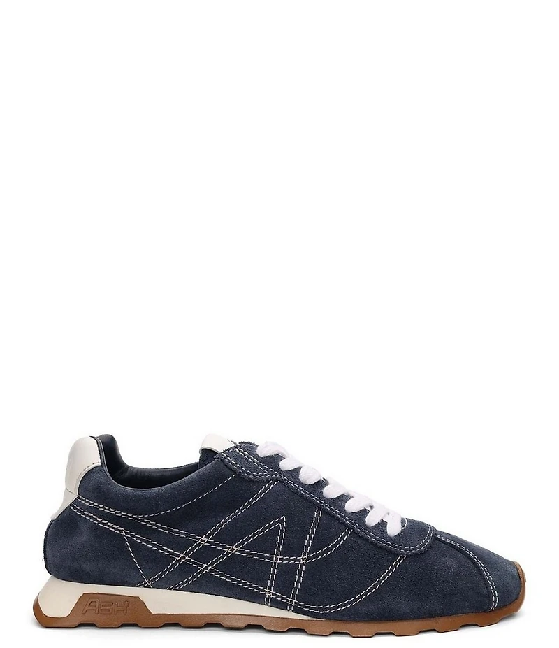 ASH Kill Bill Suede and Leather Lace Up Sneakers