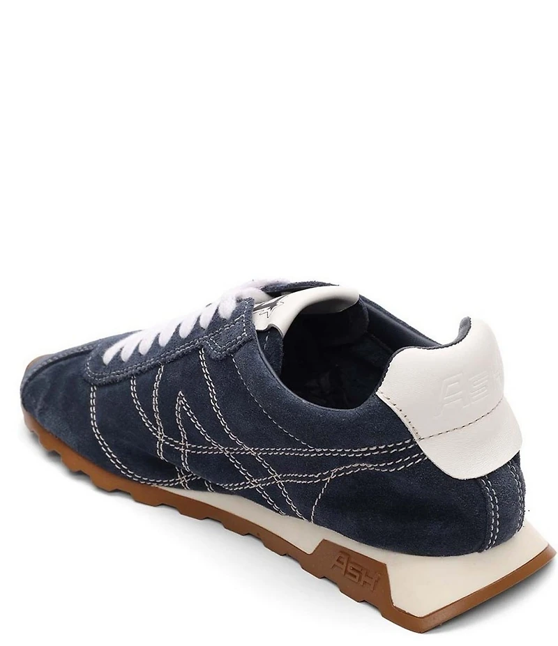 ASH Kill Bill Suede and Leather Lace Up Sneakers