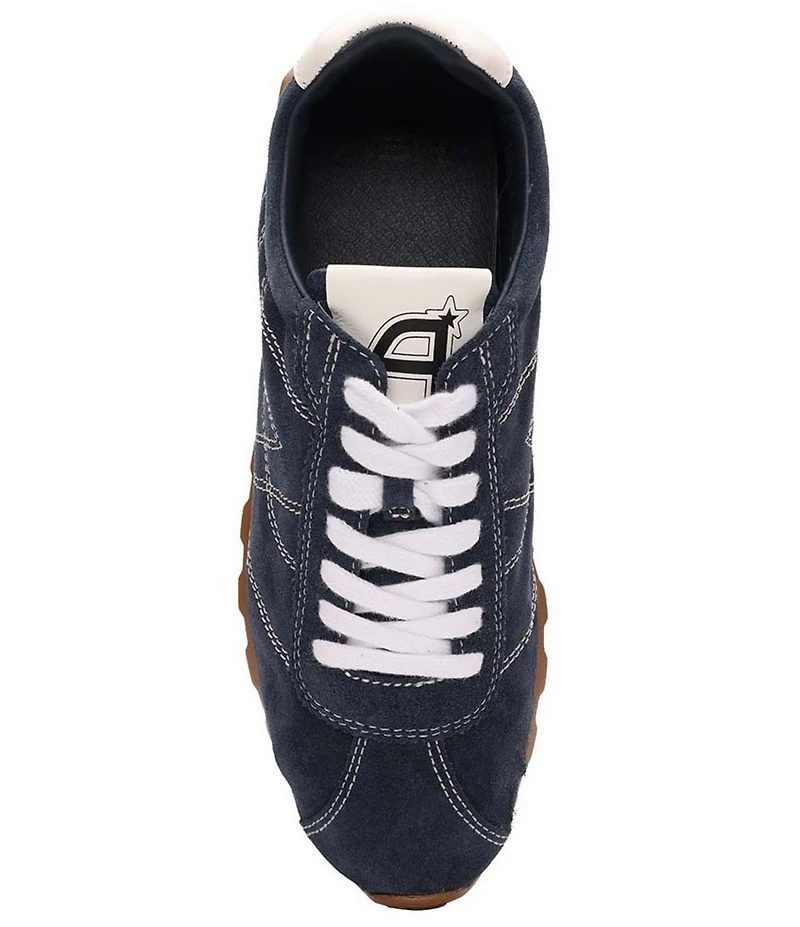 ASH Kill Bill Suede and Leather Lace Up Sneakers