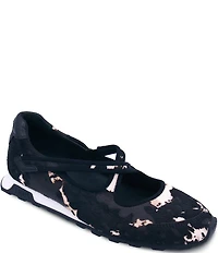 ASH Kore Bis Cow Print Calf Hair X-Band Sneaker Flats