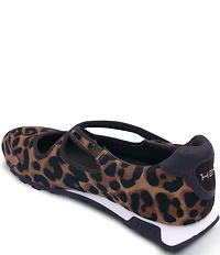 ASH Kore Bis Leopard Print Calf Hair X-Band Sneaker Flats
