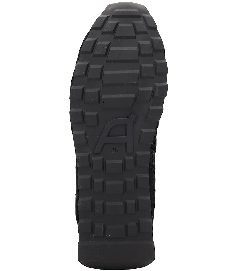 ASH Kore Leather and Mesh Crossover Mary Jane Sneakers