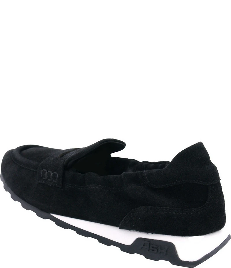 ASH Kriss Suede Penny Loafers
