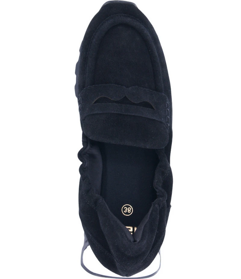 ASH Kriss Suede Penny Loafers
