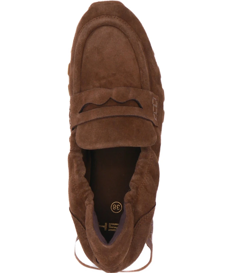 ASH Kriss Suede Penny Loafers