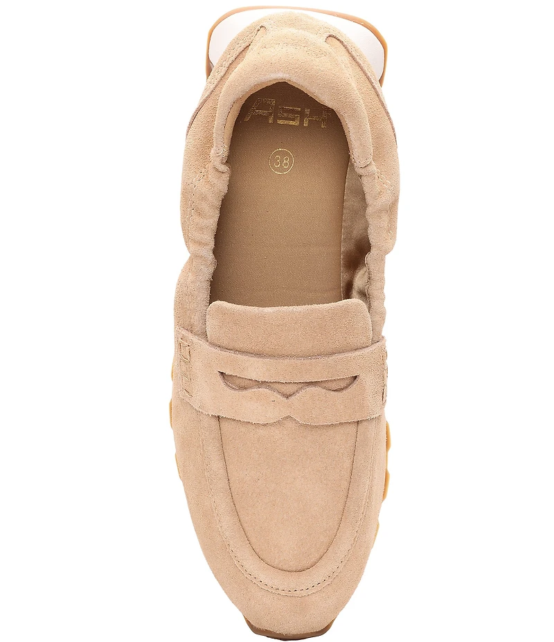 ASH Kriss Suede Penny Loafers